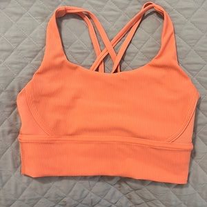 Ribbed lululemon sports bra